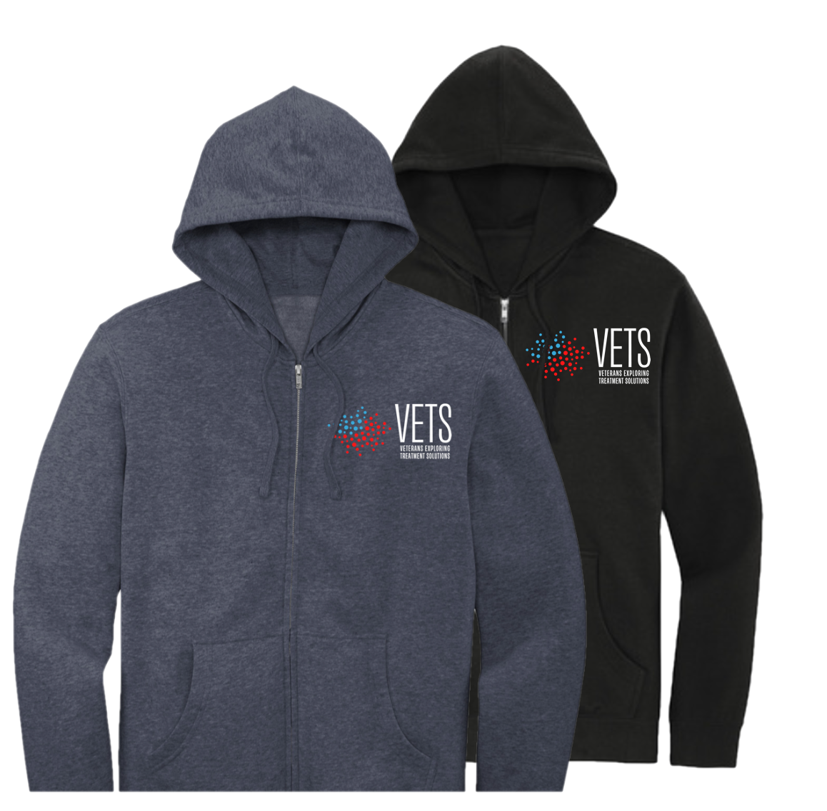 VETS Full-Zip Logo Hoodie – VETS, Inc.